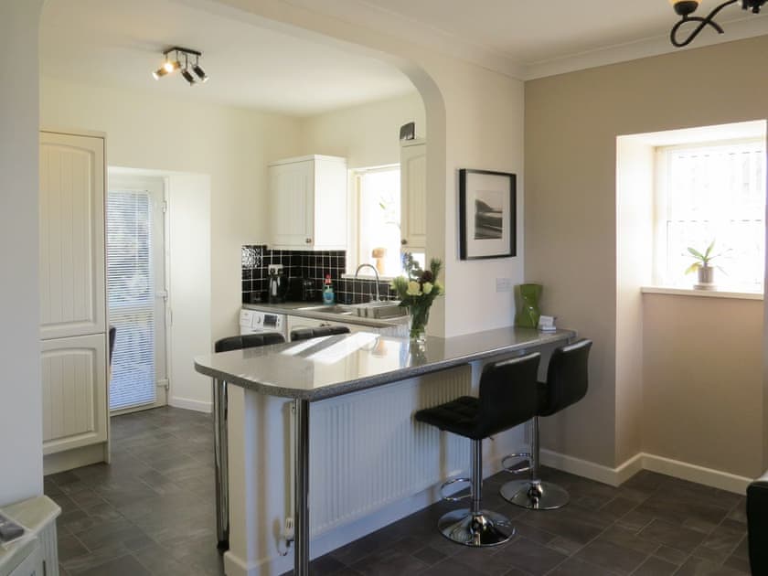 Useful breakfast bar | Fisherman’s Cottage, Stairhaven by Glenluce