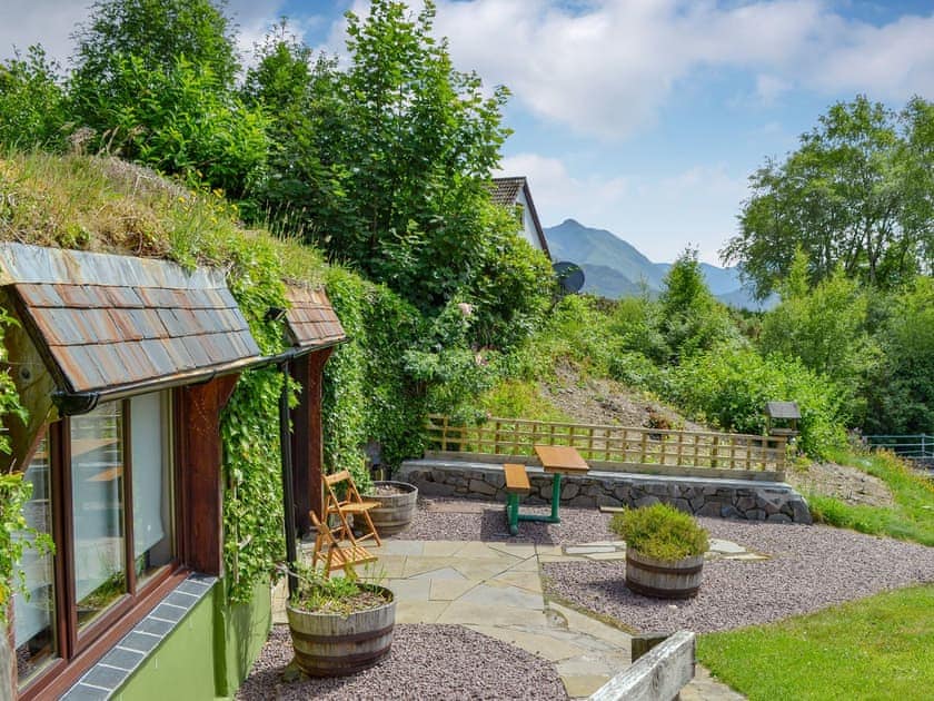 Unique cottage, with unusual turf roof, stands in a wonderful shoreside location | Waterside - Mullardoch Cottages, by Inverinate, Kyle