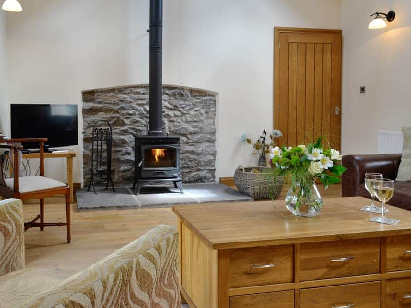 Welcoming living room | Sgubor Ucha, Llanrhychwyn, Trefriw