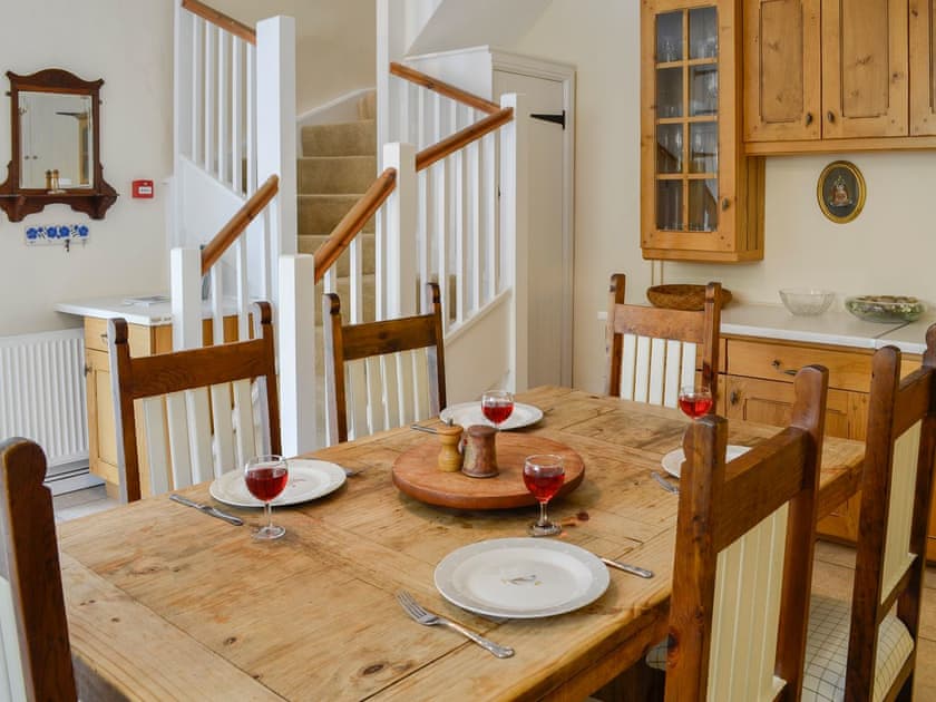 Lovely large dining table | Crogen Wing, Bala