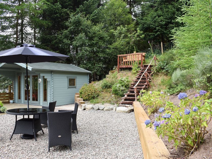 Outdoor living space | Dream Cottage, Strathyre, near Callander