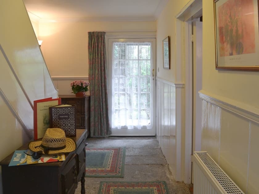 Hallway | The Farmhouse - Lanwithan Cottages, Lostwithiel