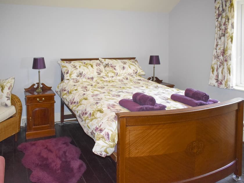 Lovely view over garden from master bedroom | Oakdene Lodge, Wimborne