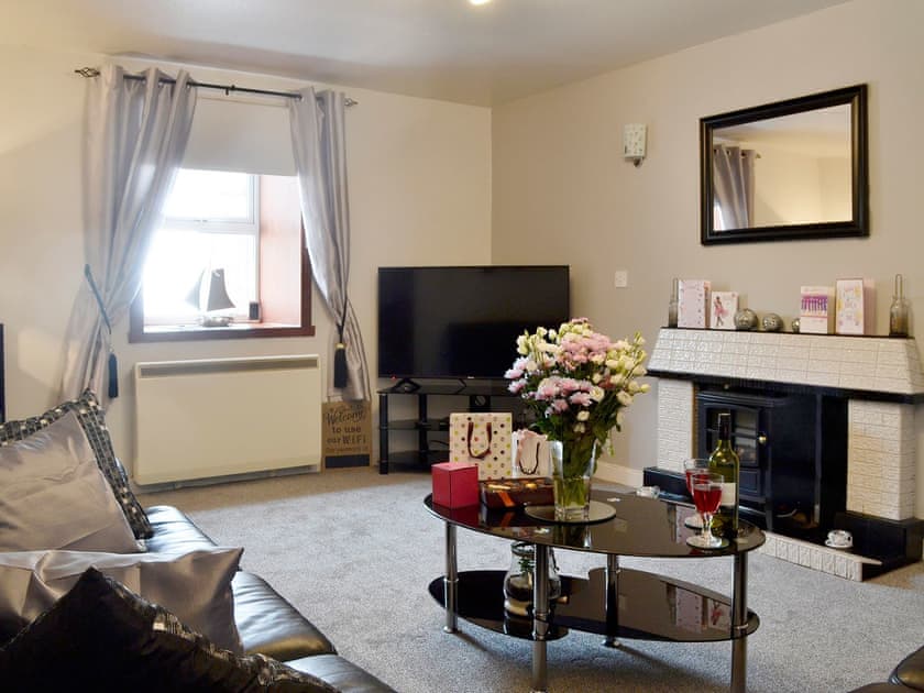 Comfortable living room | Creel Cottage, Auchmithie, near Arbroath