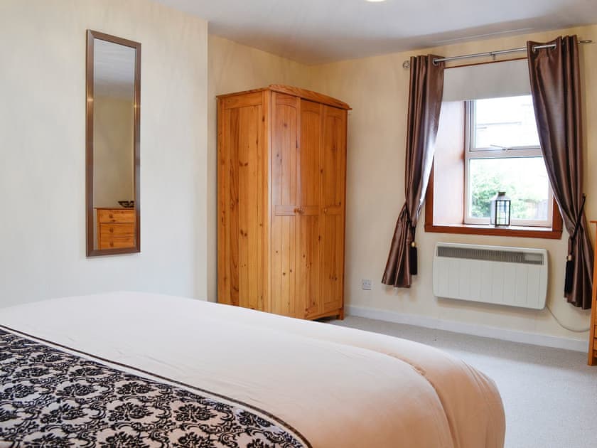 Spacious double bedroom | Creel Cottage, Auchmithie, near Arbroath