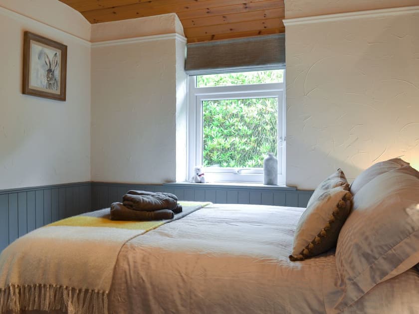 Comfortable double bedroom | Grange End Stables - Grange End Cottages, Grasmere