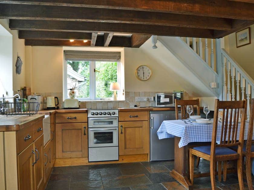 Characterful kitchen/dining area | The Pigsty Cottage, Oswestry
