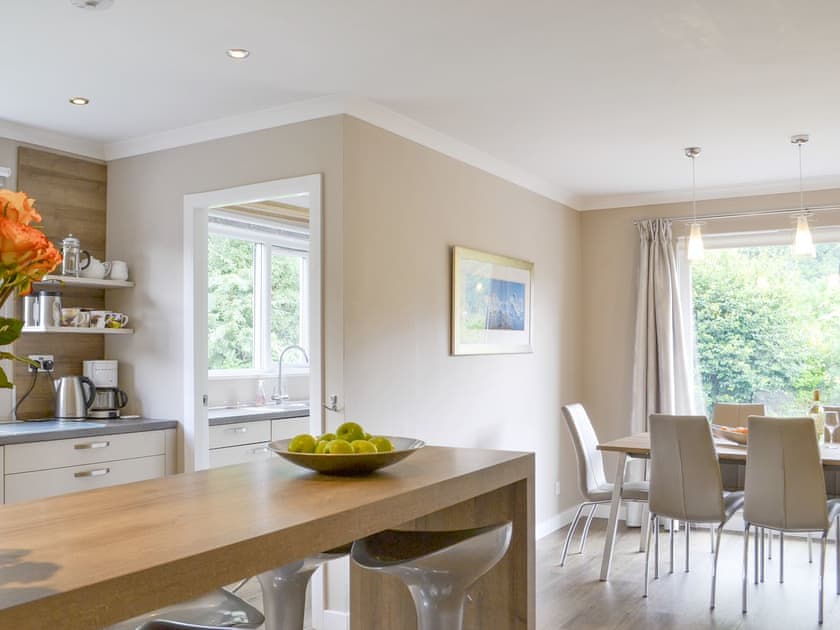 Light and airy kitchen and dining area | Tigh Ban, Glencoe, near Fort William