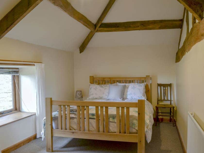 Comfy double ebdroom | The Cider House, Bredenbury, near Leominster
