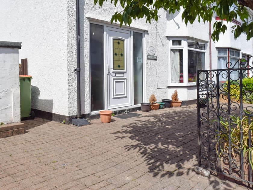 Main entrance with private parking area for 1 car | Wendover, Keswick