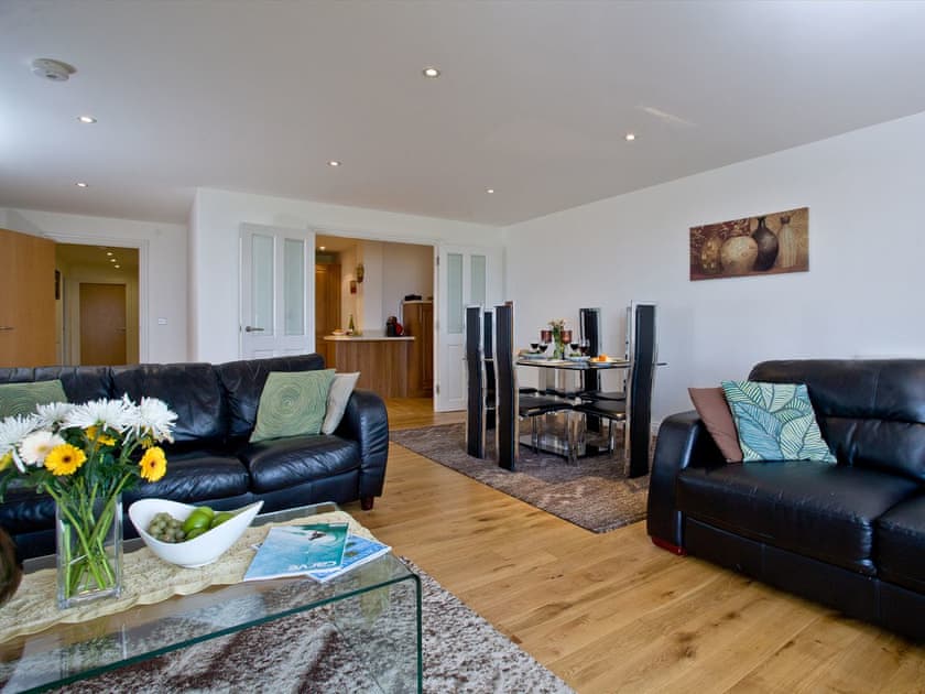 Living room/dining room | Fistral View at Bredon Court - Bredon Court, Newquay