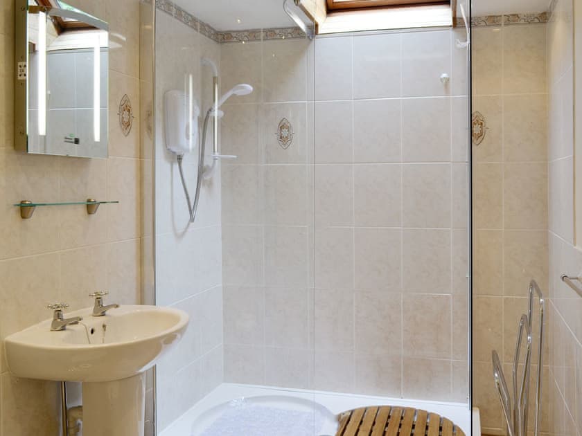 Family shower room | Low Cordorcan - Cordorcan Cottages, Wood of Cree, near Newton Stewart