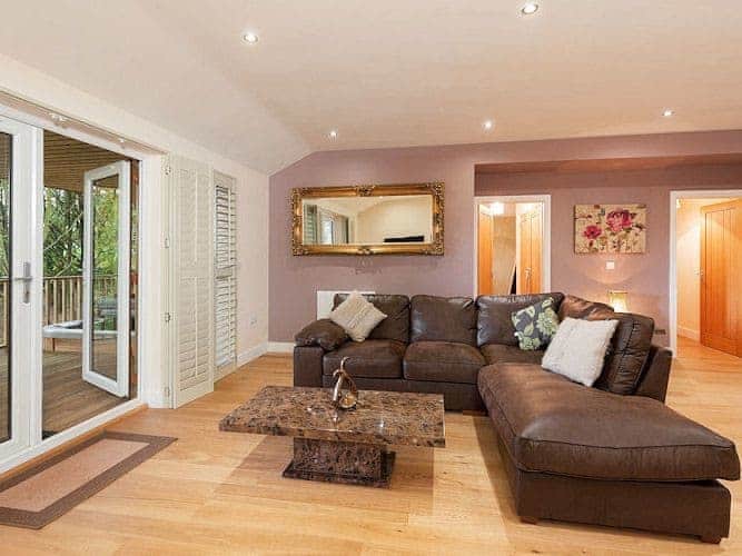 Living area | Willow Lodge - South View Lodges, Exeter