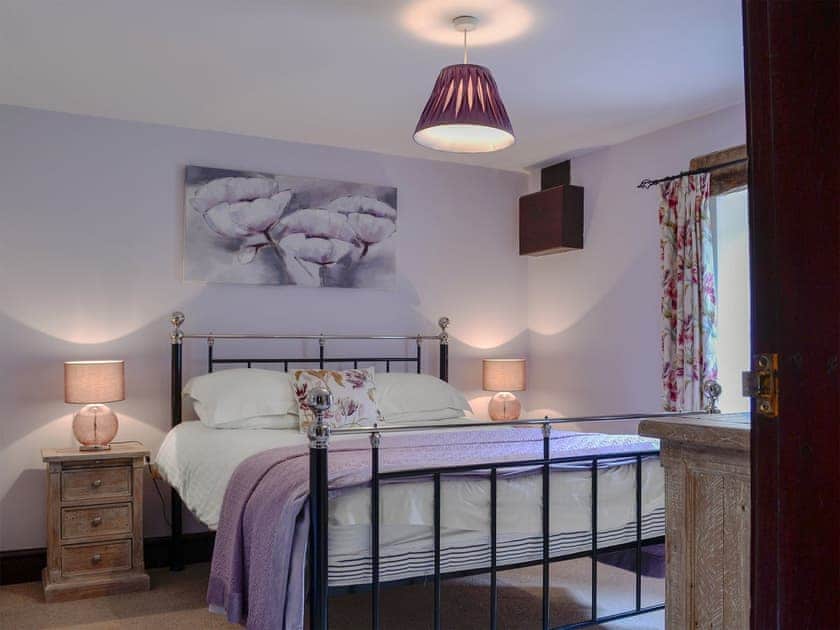Comfortable double bedroom | Skirfare - Stonelands Farmyard Cottages, Litton near Kettlewell