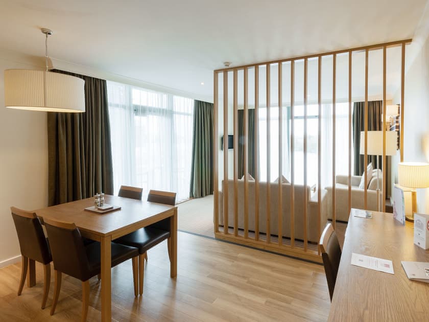 Stylish open-plan living space | Cotswold Water Park Apartments, South Cerney