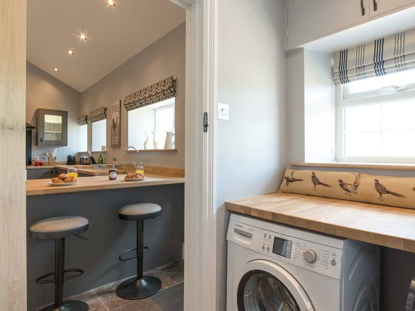 Utility room with toilet | Abraham’s Cottage, Langthwaite, near Richmond