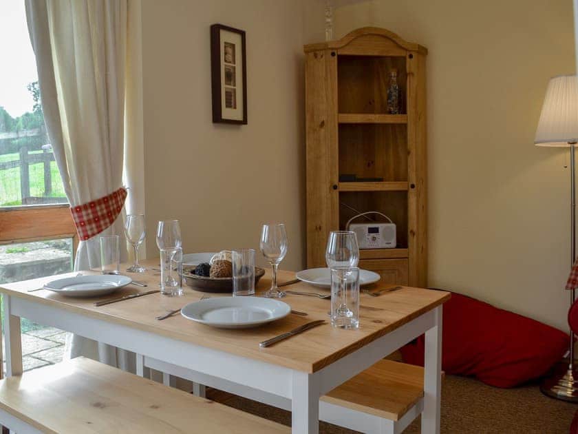 Quaint dining area | The Smithy - Smiths Farm Cottages, Charmouth, near Lyme Regis