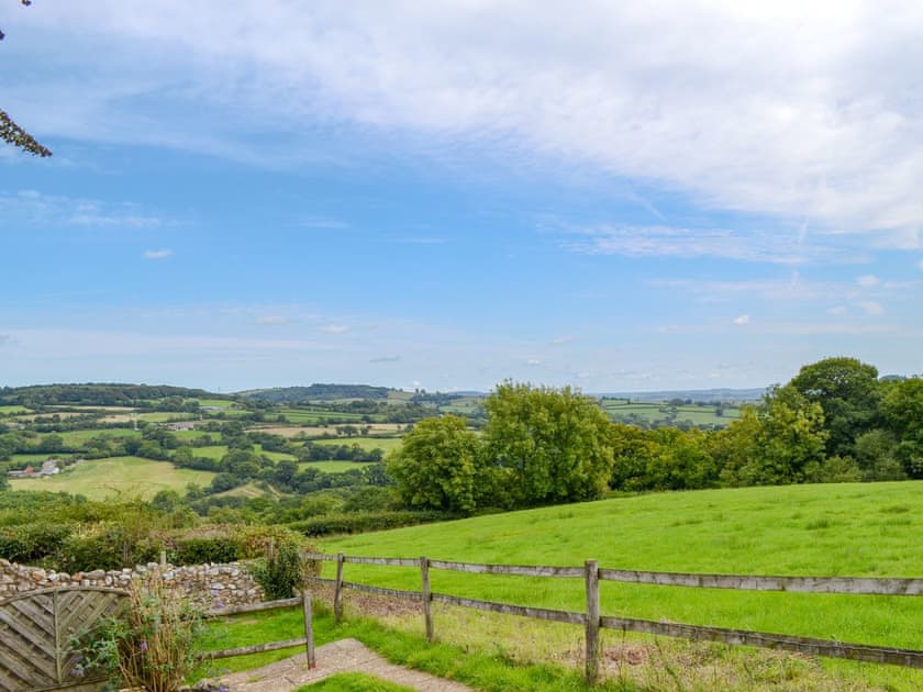 Overlooking Marshwood Vale rolling countryside | The Smithy - Smiths Farm Cottages, Charmouth, near Lyme Regis