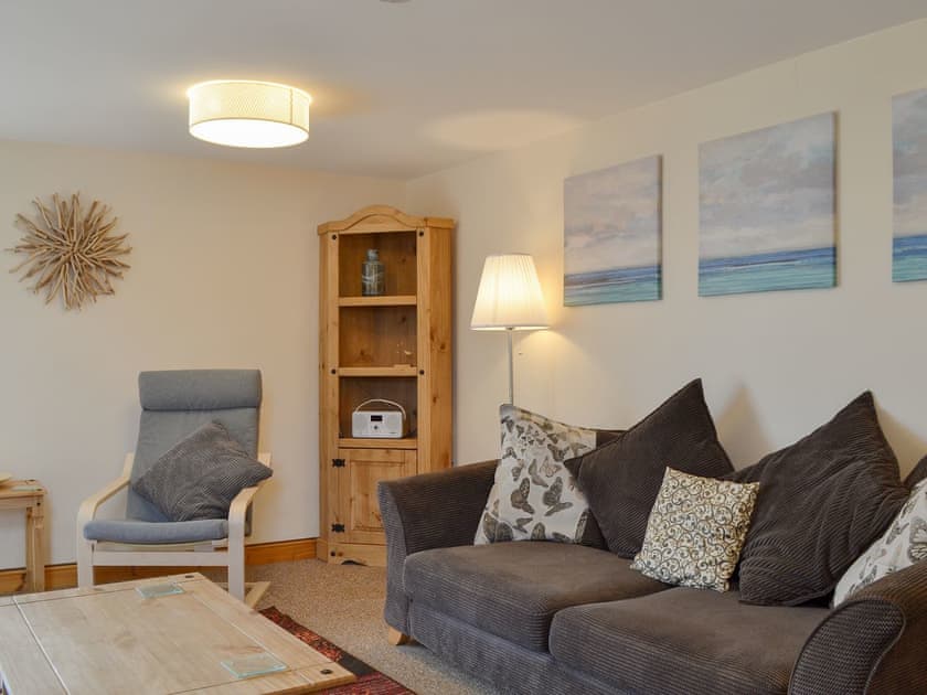 Comfortable living room | The Stables - Smiths Farm Cottages, Charmouth, near Lyme Regis