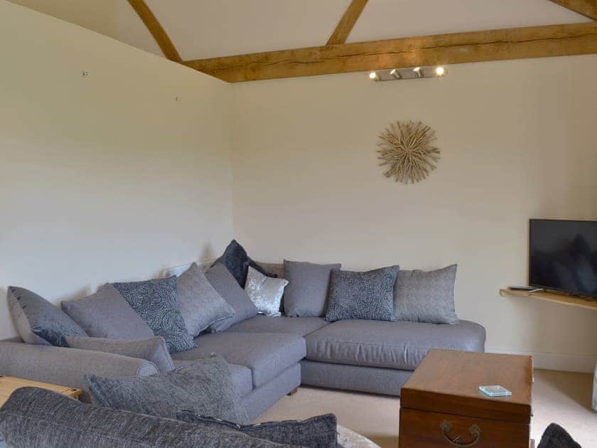 Comfortable living area | The Barn - Smiths Farm Cottages, Charmouth, near Lyme Regis
