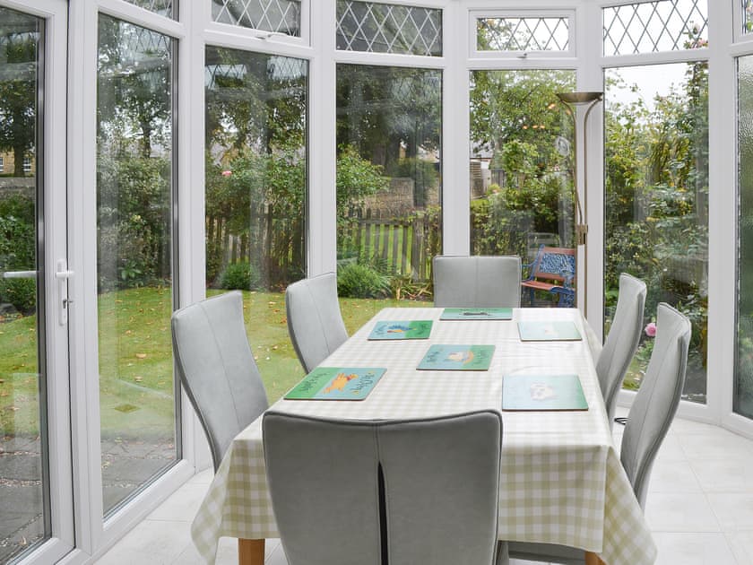 Bright and airy conservatory  | Church View, Alnwick
