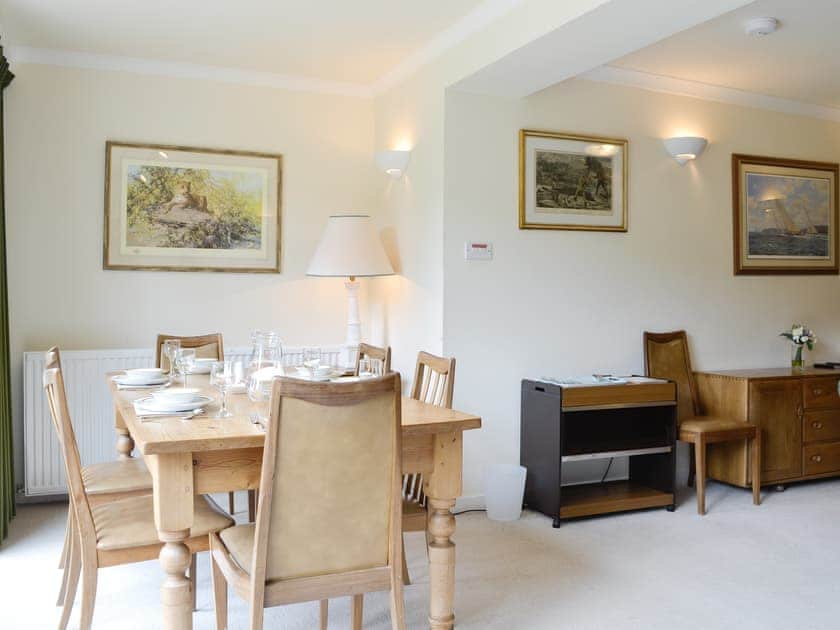 Spacious living and dining room | Lairds Cast, Inchmarlo, Banchory