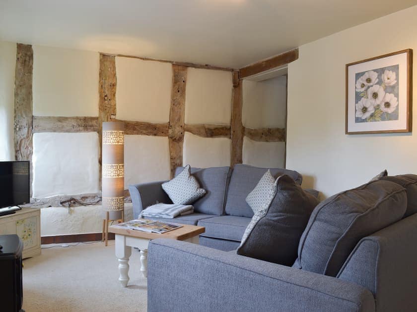 Cosy and inviting living room | Jasmine Cottage - Brookfarm Cottages, Middle Mayfield, near Ashbourne