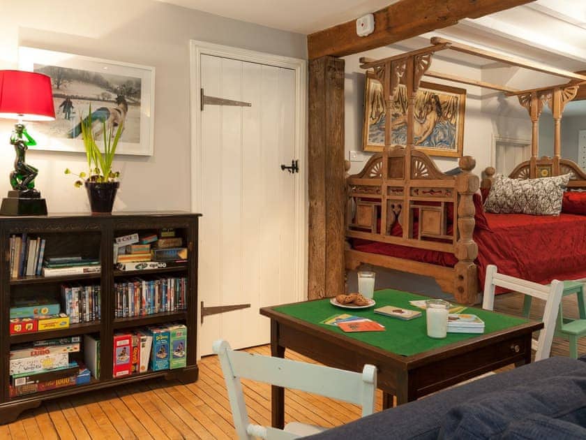 Additional seating/games area within living room | Rhydleos Mill, Llansilin, near Oswestry