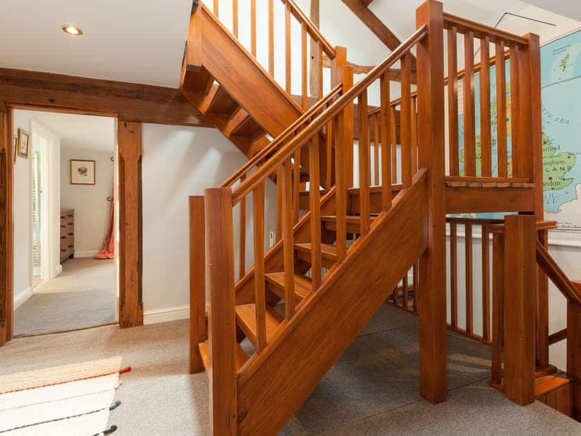 Stairs to third floor bedrooms | Rhydleos Mill, Llansilin, near Oswestry