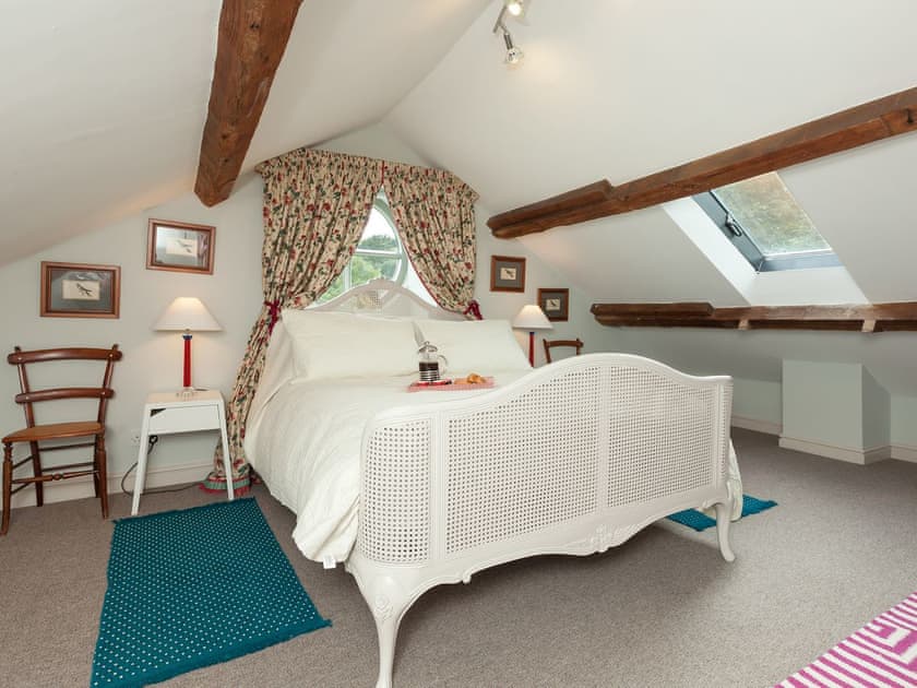 Comfortable double bedroom | Rhydleos Mill, Llansilin, near Oswestry