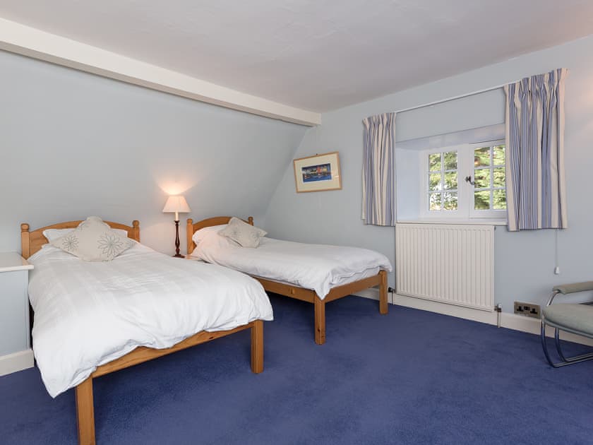 Twin bedroom | Big Barns Cottage, Dunrobin, near Golspie
