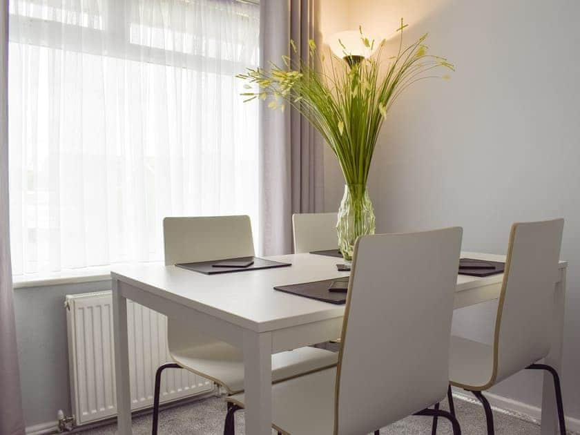 Stylish dining room | Driftwood, Godshill, near Newport