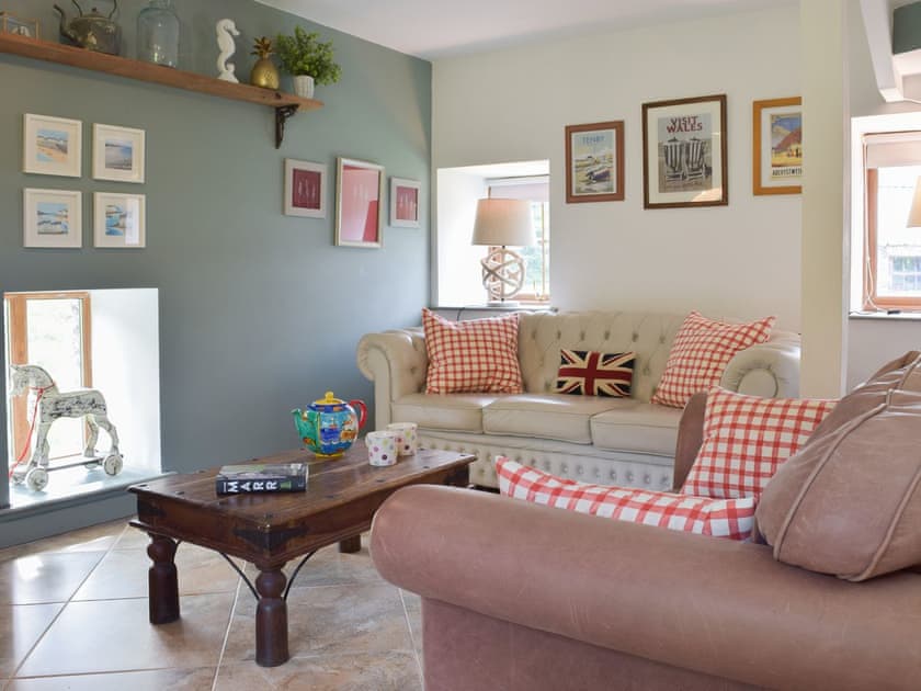 Comfortable living room | Mill Cottage - Pendegy Mill, Llanybri, near Carmarthen