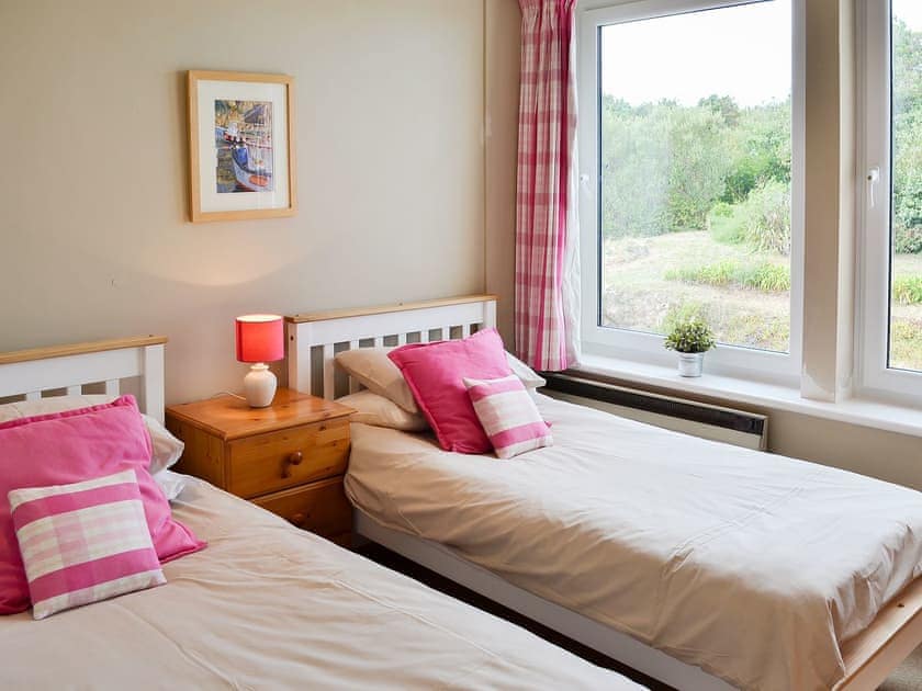 Charming twin bedded room | Tamarisk, Coverack, near Helston
