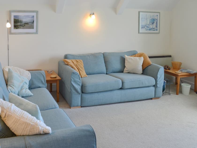 Comy living area | Spindrift, Coverack, near Helston