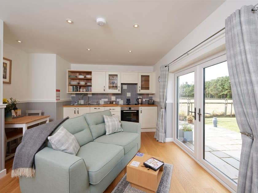 Beautifully presented open-plan living space | Barn Owl Cottage, Newton, near Tain