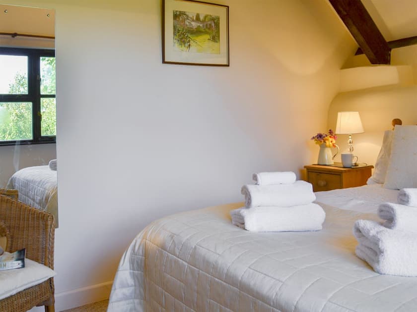 Comfortable double bedroom | Clematis Cottage, Derriton, near Holsworthy