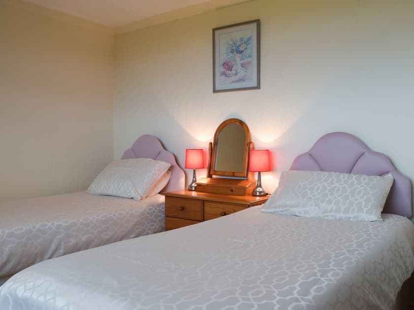 Twin bedroom | Arforwest, Near Llangrannog