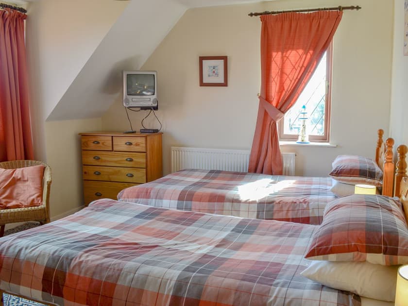 Twin bedroom | The Bungalow, Lebberston, near Filey