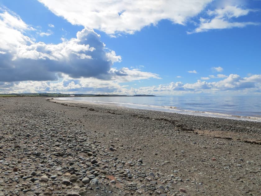 The local beach at Allonby | Seascape Cottage, Allonby, near Maryport