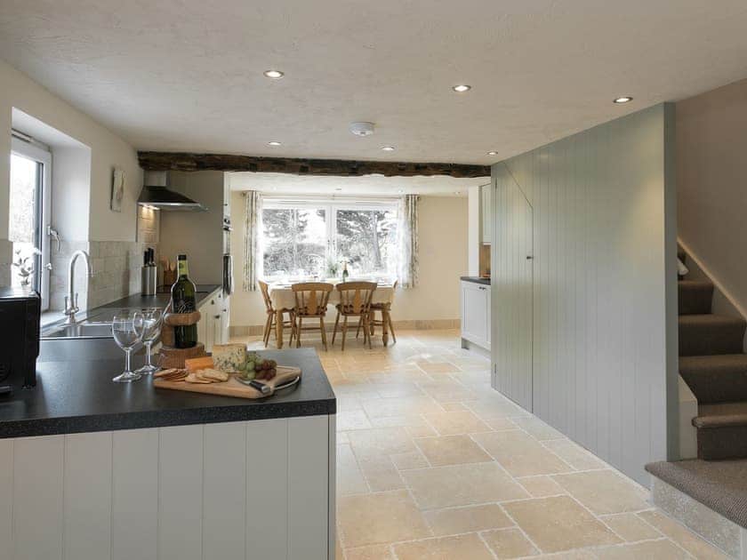 Kitchen with dining area | The Old Rectory Cottage, Tothill, near Louth