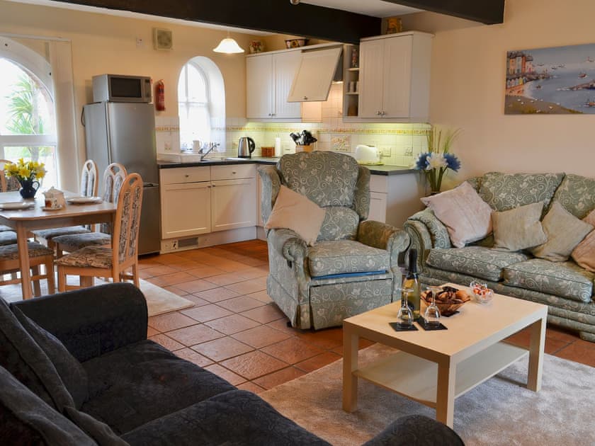 Open plan living space | The Nook, Higher Clovelly, near Hartland