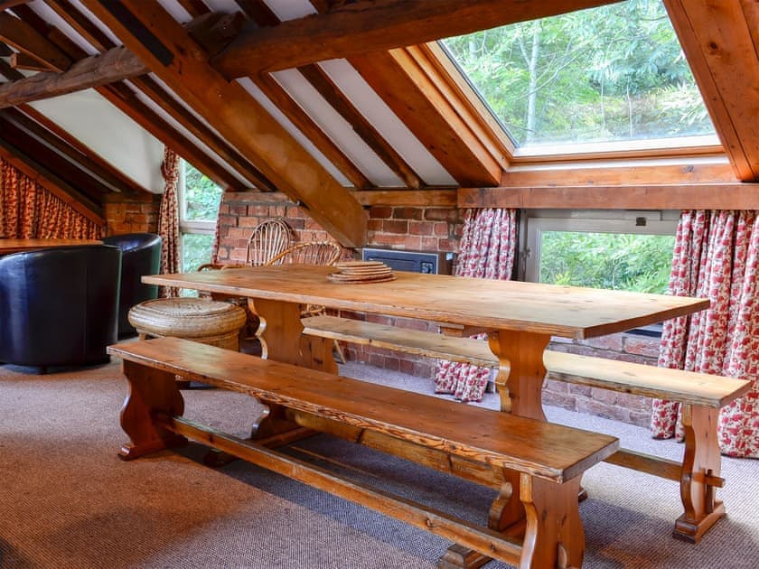 Living room/dining room | Erbistock Mill, Erbistock, near Llangollen