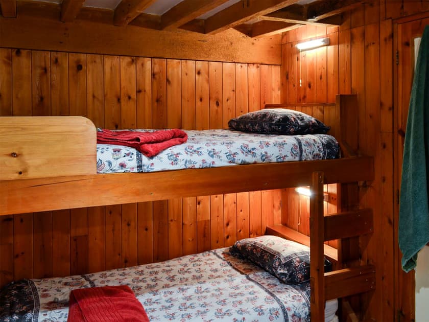 Cabin bunk beds | Erbistock Mill, Erbistock, near Llangollen