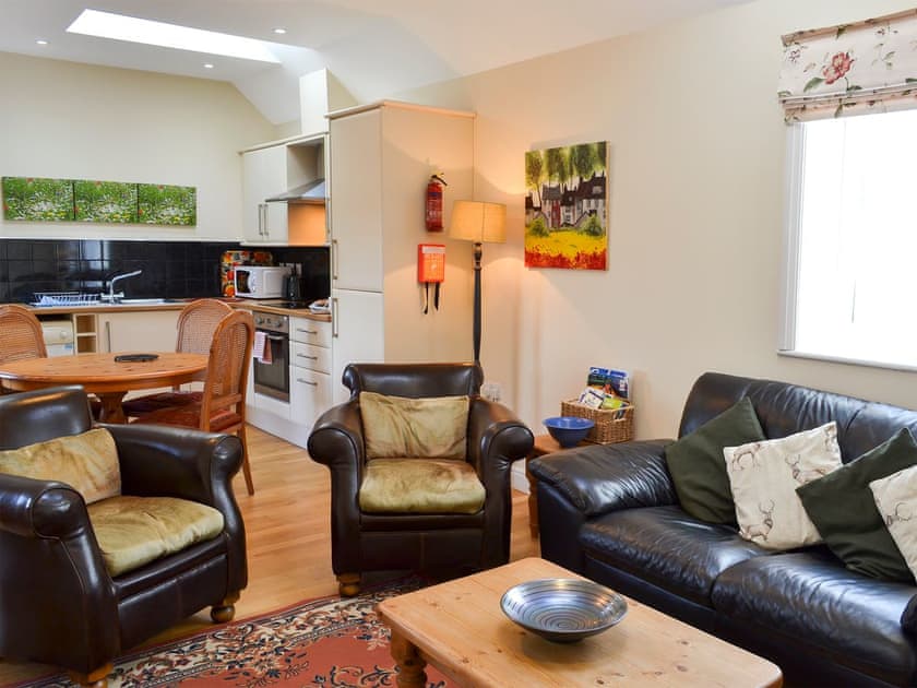 Comfortable open plan living space | Crab Cottage, Danes Dyke near Flamborough