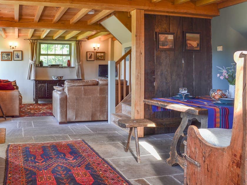 Modest dining area | Megs Cottage Butterton, Butterton, near Leek