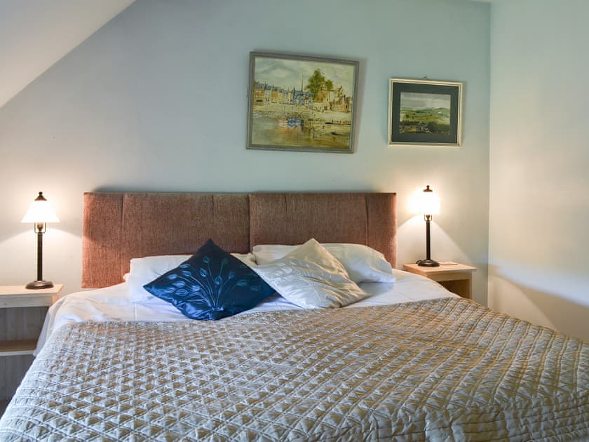 Welcoming double bedroom | Megs Cottage Butterton, Butterton, near Leek