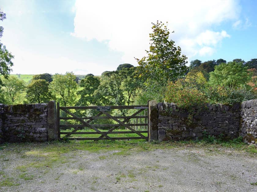 Designated parking area | Megs Cottage Butterton, Butterton, near Leek