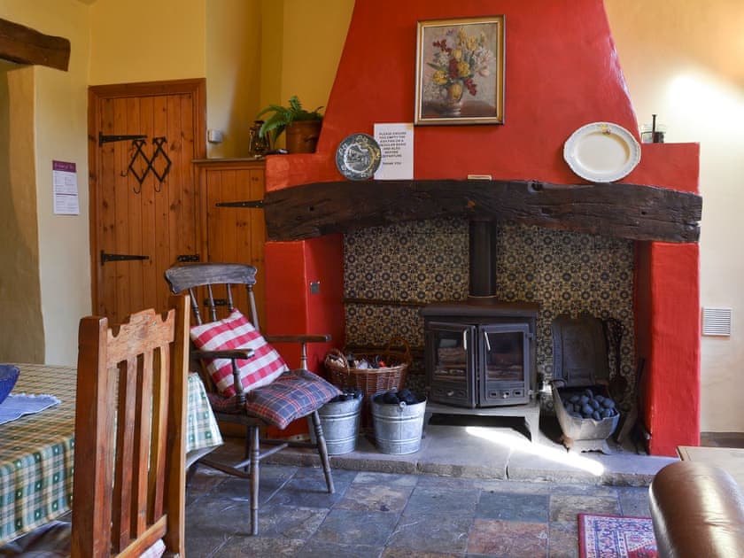 Warm and cosy living area | Birkerthwaite Stable - Birkerthwaite Cottages, Eskdale