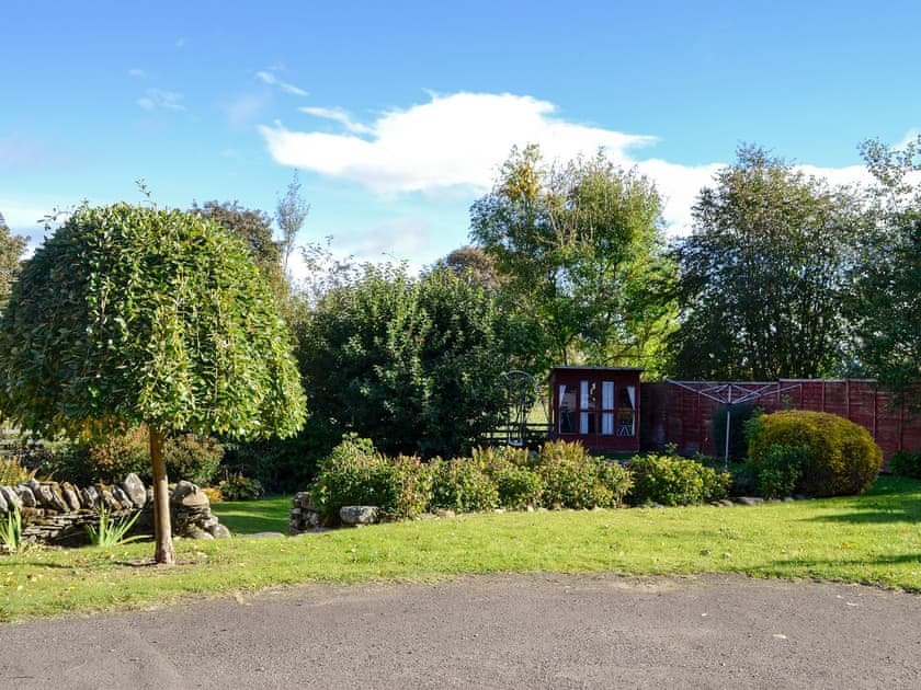 Spacious garden at the rear  | Smithy House, Guthrie, near Forfar